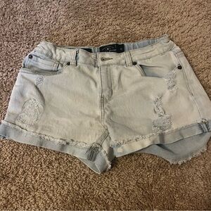 lucky brand light denim wash shorts